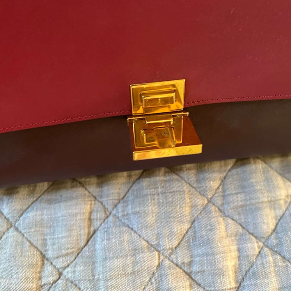 Celine Tri Colour Trapeze Medium Tote - Picture 7 of 10